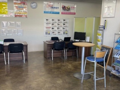 待合室完備です☆