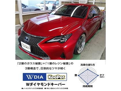 ダイヤの厚みが２倍★★ダブルダイヤKeePer