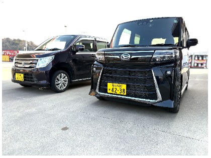 無料の代車もご用意しています！