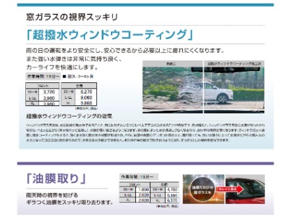 春のコーティングキャンペーン展開中！花粉・黄砂・融雪剤は洗車機では落とせません。KeePerにお任せください！