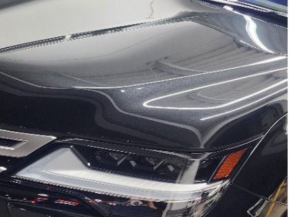 実際のコーティング施工車