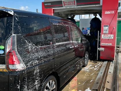 ドラスル洗車も24時間やってます！