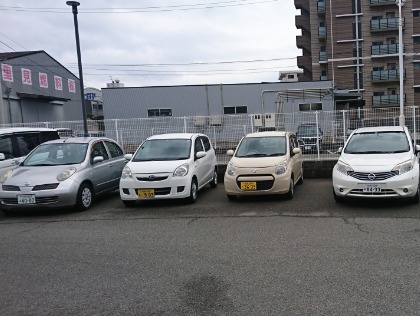 時間のかかるコーティングには代車もご用意できます