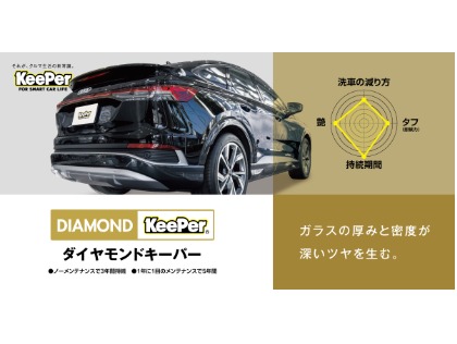 抜群の水ハジキ！ダイヤモンドキーパー！