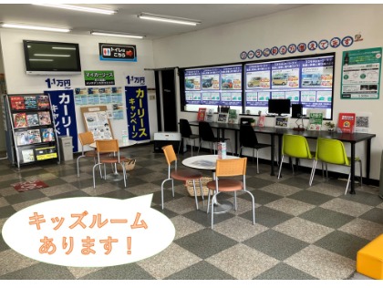 店内のイメージ！キッズスペース完備