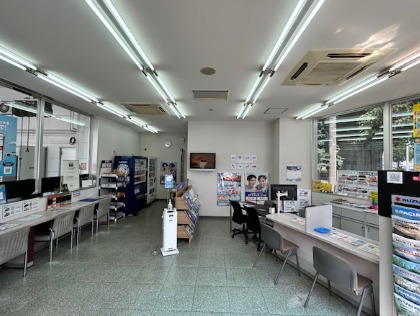 店内の奥にトイレがあります