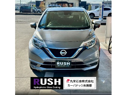 日産／ノート　RUSH施工