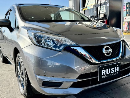 日産／ノート　RUSH施工