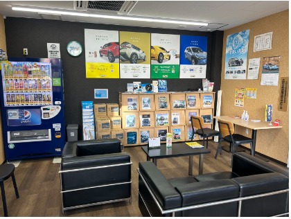 待合スペース完備☆