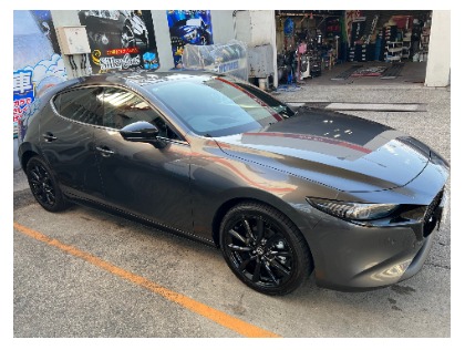 ダイヤモンドキーパー施工車です