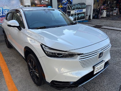 クリスタルキーパー施工車です