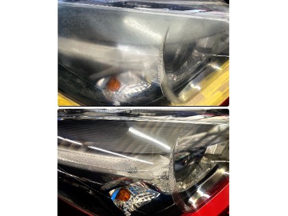 ヘッドライトのくすみ