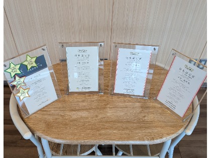 キーパーコーティング1級資格者4名在籍！