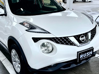 日産／ジューク　RUSHスパーク施工