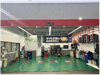 広々としたピット室