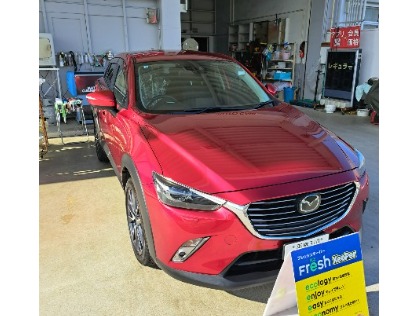 フレッシュキーパー施工車