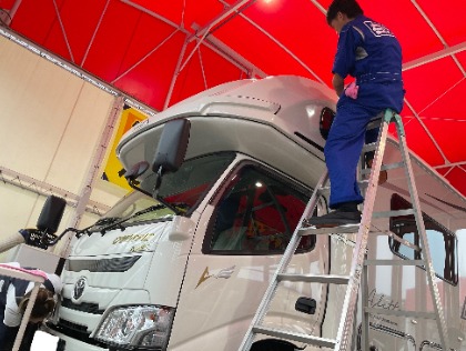 キャンピングカーのコーティングもお任せください☆！