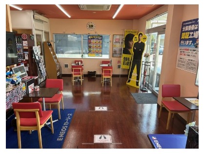 快適な空間でお待ちいただけます。