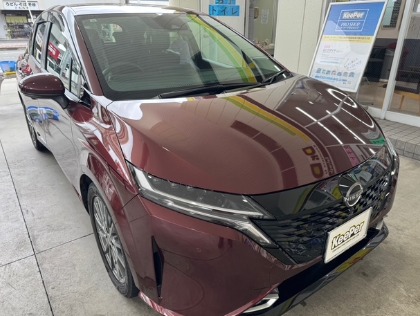 フレッシュキーパー施工車