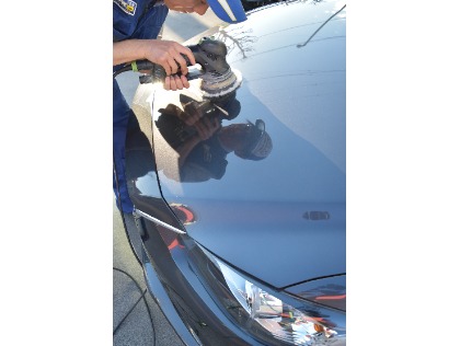 薬剤をしっかり刷り込んでゆきます！(=ﾟωﾟ)ﾉ