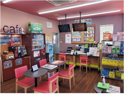 店内待合スペースです