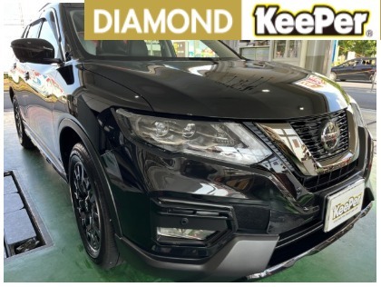 コーティング施工車紹介【ダイヤモンドキーパー】強いツヤ、撥水効果をもったベストセラーのコーティングです！