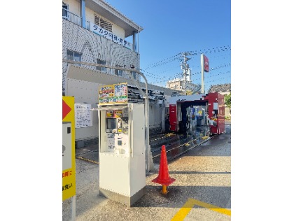 純水洗車機完備拭き上げコーナーもあります(^▽^)/