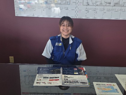 サブマネージャーの寺本です。コーティング、大得意です♪