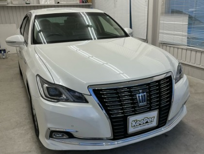 クリスタルキーパー施工車