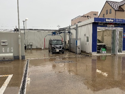 雨天でも施工依頼をたくさんいただいております。