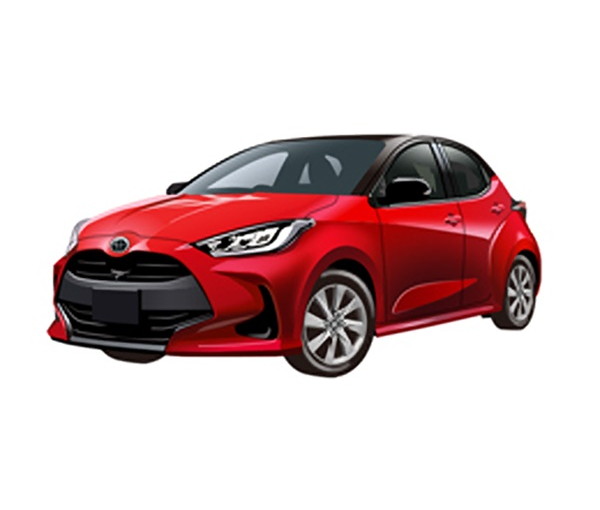 程度良】走行3000Km未満 初年度登録2020（R2）TOYOTAヤリス トヨタ