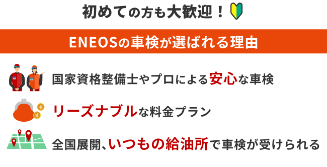ENEOSが選ばれる理由