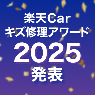 楽天Carキズ修理掲載店の中で年間総合ランキングを発表！
